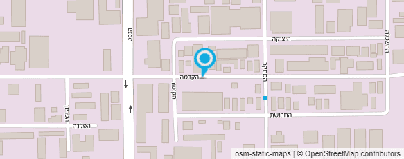 מפת הגעה אל מוסך משה ניקוי אגזוזים