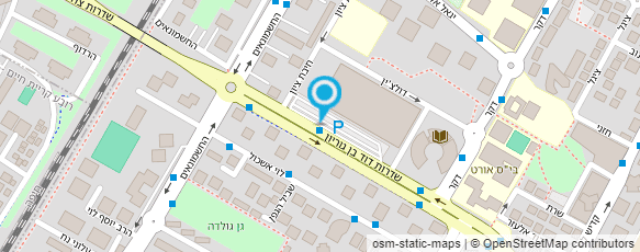 מפת הגעה אל בקתת העור