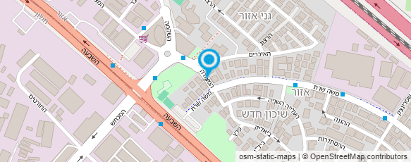 מפת הגעה אל סוכנות אהרון