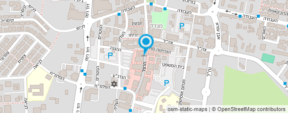 מפת הגעה אל שמואל יוסף; דני גבעתי משרד עו''ד