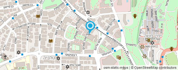 מפת הגעה אל פרופ' שנקר יוסף