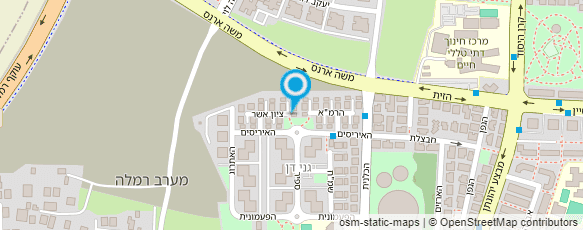 מפת הגעה אל א.ב. קומידור מפת הגעה אל א.ב. קומידור