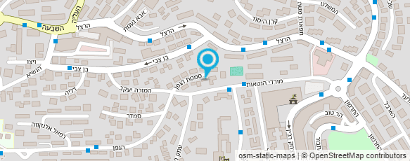 מפת הגעה אל ניידת שירותי אינסטלציה