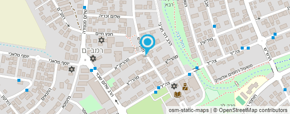 מפת הגעה אל אופיטק תשתיות תקשורת ואחזקות