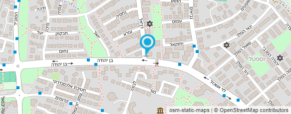 מפת הגעה אל אלכס אידלמן