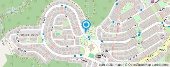 מפת הגעה אל אדריכל קוטיק אהוד