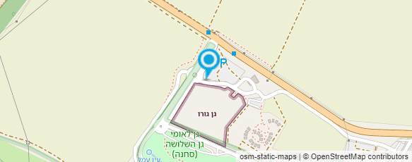 מפת הגעה אל גן גורו