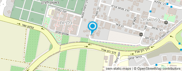 מפת הגעה אל אברי אלבז מפת הגעה אל אברי אלבז