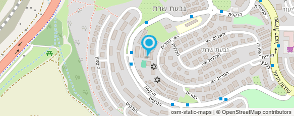 מפת הגעה אל בית הגבס והצבע מפת הגעה אל בית הגבס והצבע