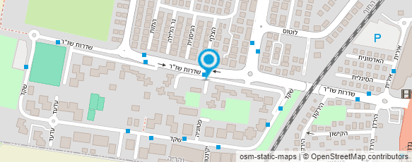 מפת הגעה אל שירותי בריאות כללית