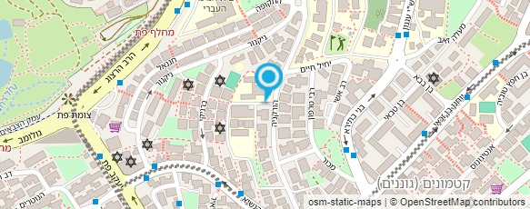 מפת הגעה אל "אילנות"