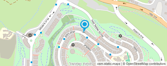 מפת הגעה אל ברגמן משה