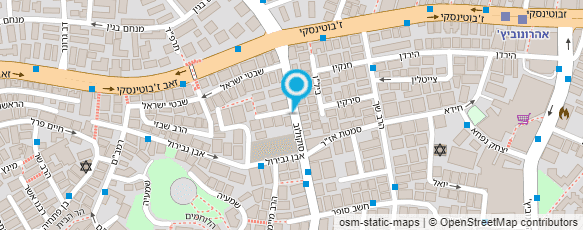 מפת הגעה אל דניאל חן-חשמלאי מוסך