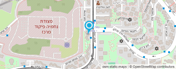 מפת הגעה אל המרמן- גולני רות