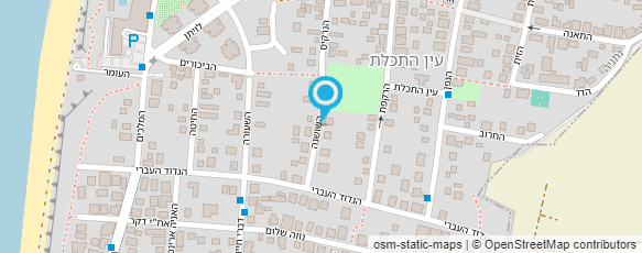 מפת הגעה אל בת חן גנים - קורן דוד