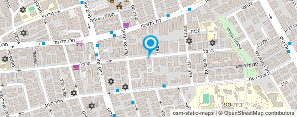 מפת הגעה אל גן מישקולץ