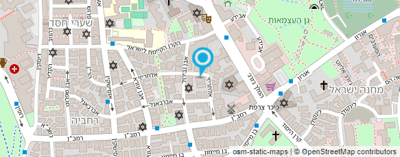 מפת הגעה אל מרכז חינוכי ע"ש משה שרת