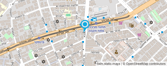 מפת הגעה אל מיני סנטר 1990