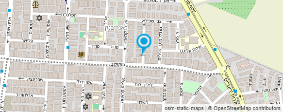 מפת הגעה אל מרפאת הביופידבק