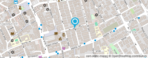 מפת הגעה אל שמחוני רבקה - הומיאופתיה קלאסית