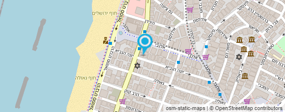 מפת הגעה אל הקונסוליה הכללית של הרפובליקה הדומיניקנית