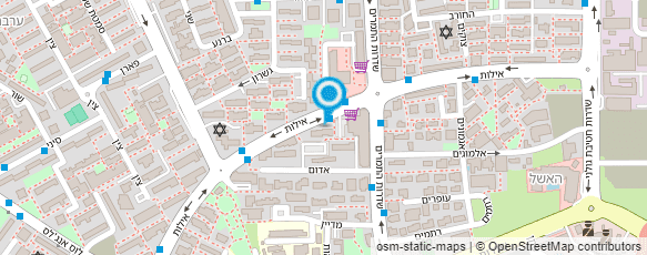 מפת הגעה אל מספרת קרייזי הייר