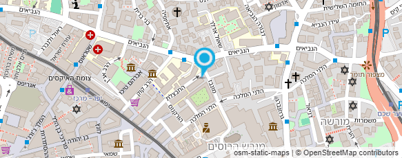 מפת הגעה אל עילם ומוריס אזולאי - רו"ח