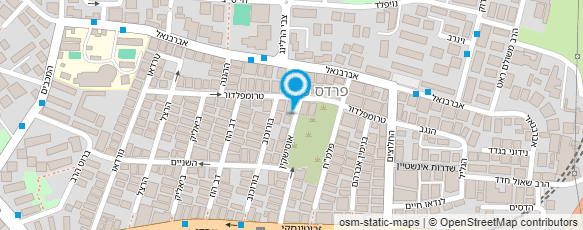 מפת הגעה אל מרכז יום לתשושי נפש