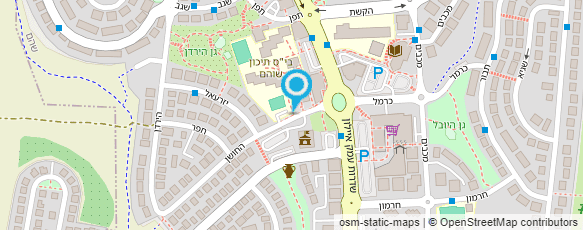 מפת הגעה אל תיכון שהם