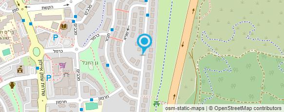 מפת הגעה אל גן חלמית