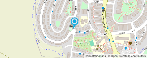 מפת הגעה אל גן יסמין