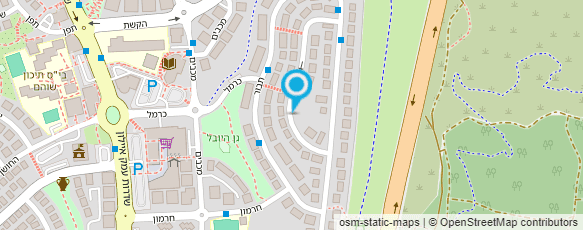 מפת הגעה אל גן מרגנית