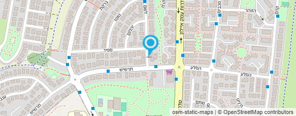 מפת הגעה אל גן סביון