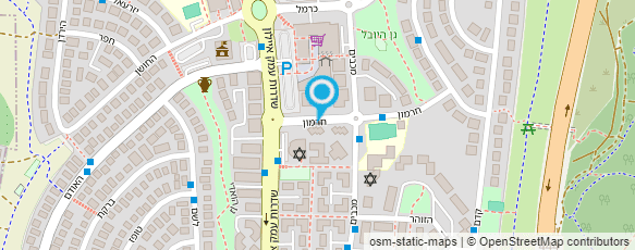 מפת הגעה אל גן עירית