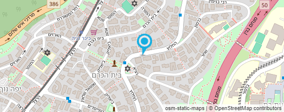 מפת הגעה אל סולומון חי הרב יצחק - איזידור ומינו