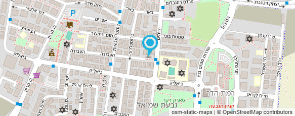 מפת הגעה אל נגאל אסתר