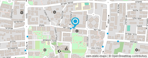 מפת הגעה אל יוסף עוזי אנטי אייג'ינג