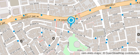 מפת הגעה אל דרוק הרב ישראל