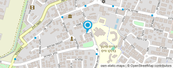 מפת הגעה אל גלריה חדר-הפלאות