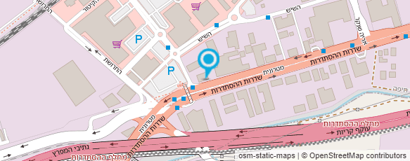 מפת הגעה אל ג'אוסופט מערכות בע"מ