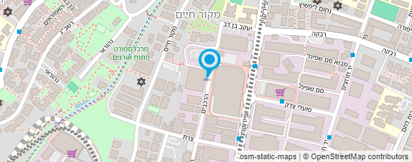 מפת הגעה אל גלריה גרשטיין- gerstein gallery