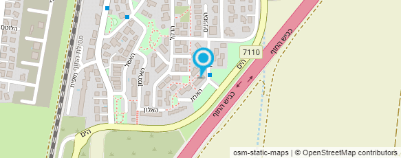 מפת הגעה אל שירותי אריזה והובלה M.A.MOVING