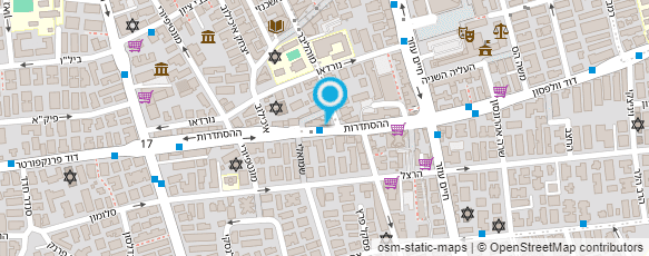 מפת הגעה אל יצחק טכנאי