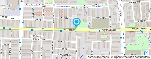 מפת הגעה אל מעון נעמ"ת - בית מאירהוף