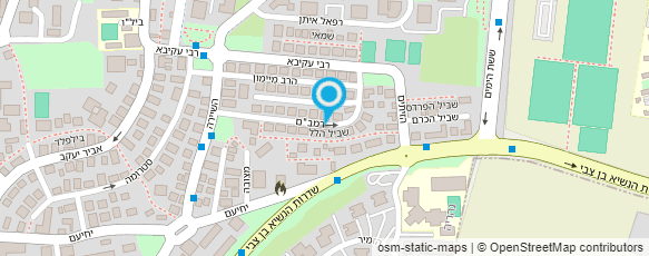 מפת הגעה אל גגות שי