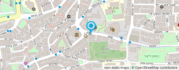 מפת הגעה אל הרנון פרופ' אליהו