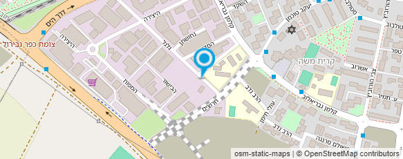 מפת הגעה אל נתיבים חדד אופיר שרותי הסעות בע"מ