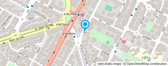 מפת הגעה אל מוזס פנינה - יועצת מוסמכת