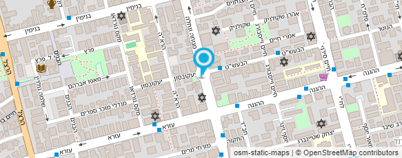 מפת הגעה אל דב אינסטלציה