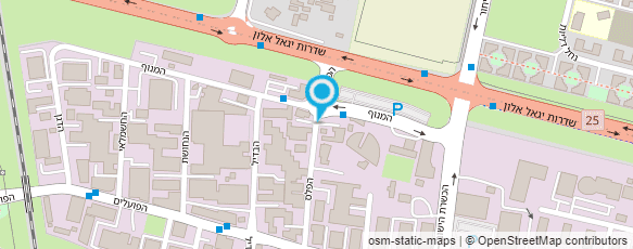 מפת הגעה אל מוסך הדייקן